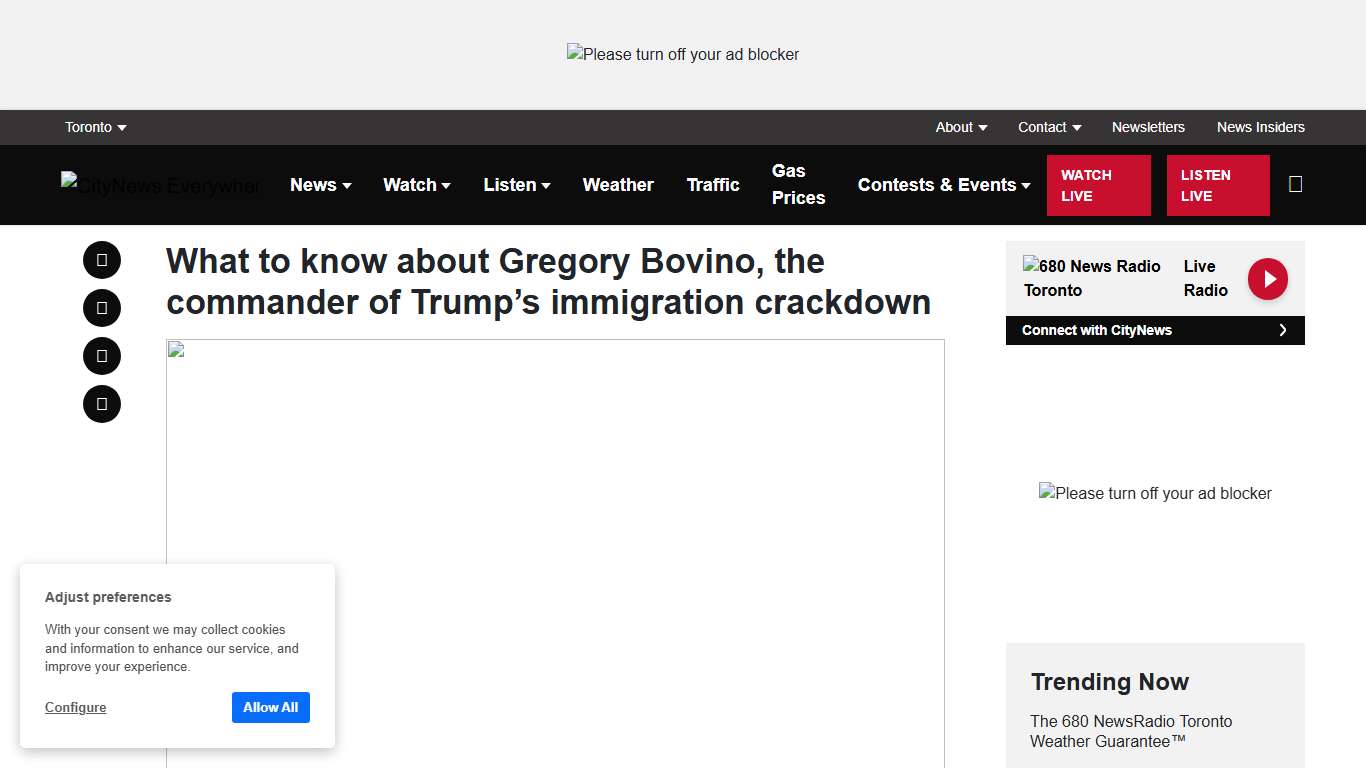 What to know about Gregory Bovino, the commander of Trump's immigration crackdown